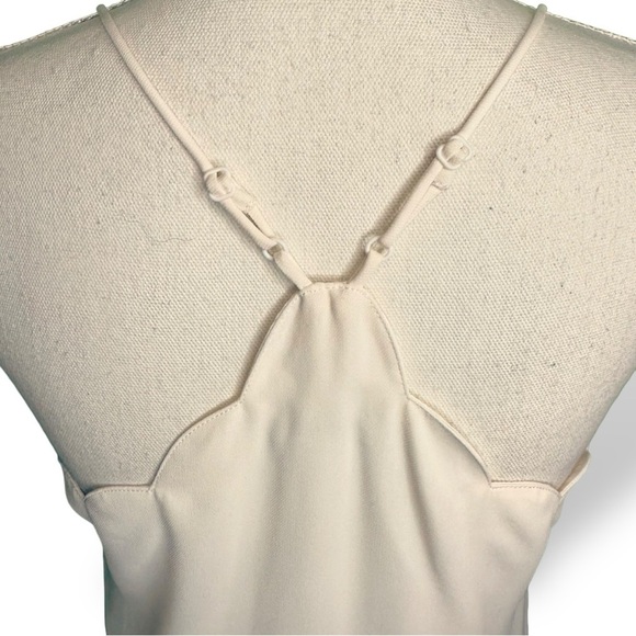NWOT J. Crew Factory ‘Scalloped Cami Top for Women’ in “Ivory” Size 4 - Picture 8 of 13